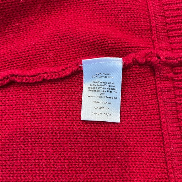 Cable Knit Wrap Cardigan - Picture 3 of 4